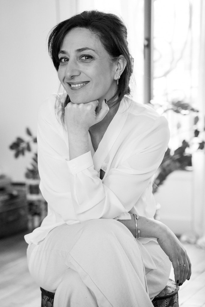 chemisier blanc noir et blanc